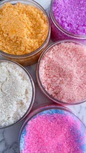 Bath Salt Blueberry Muffin