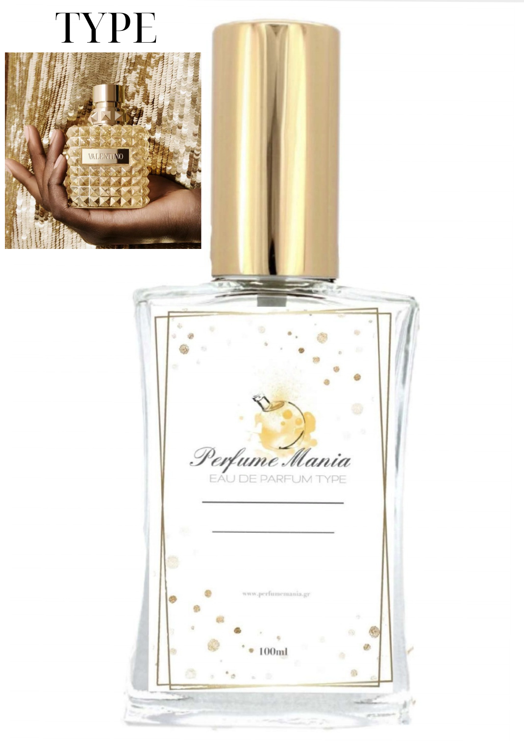 Άρωμα Τύπου Born in Roma the Gold Donna Valentino